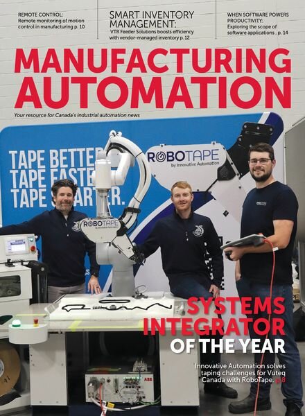Manufacturing Automation – November-December 2024 Cover