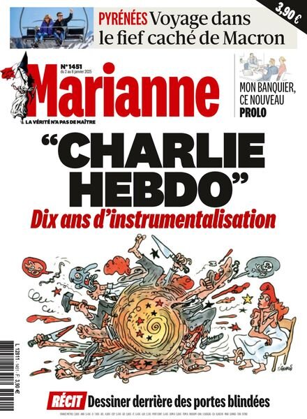 Marianne – 2 Janvier 2025 Cover