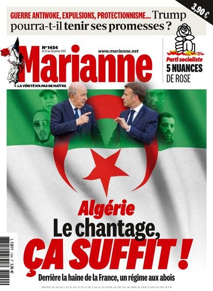 Marianne – 23 Janvier 2025 Cover