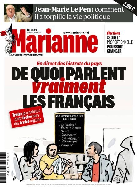Marianne – 9 Janvier 2025 Cover