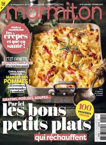 Marmiton – Janvier-Fevrier 2025 Cover