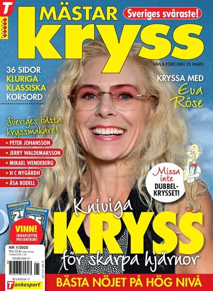 Mastarkryss – 15 Januari 2025 Cover