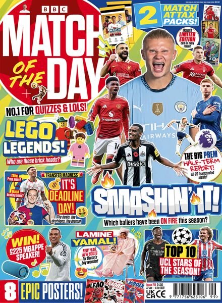 Match of the Day – 22 January 2025 Cover