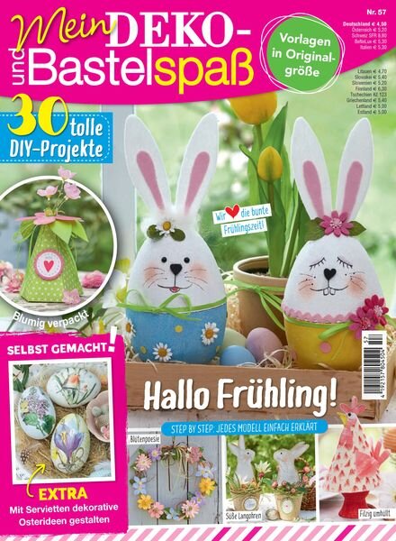 Mein Deko- und Bastelspass – 14 Januar 2025 Cover