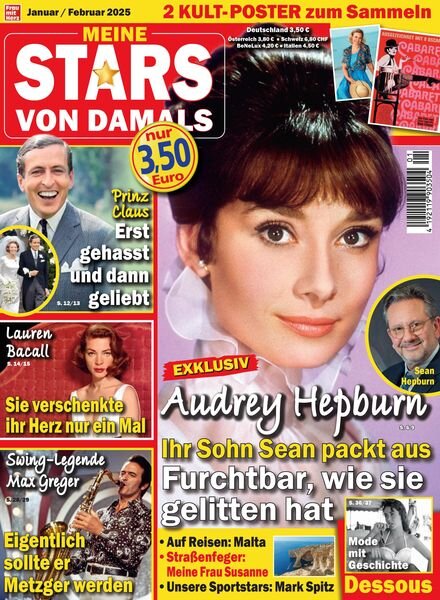 Meine Stars von Damals – Januar 2025 Cover