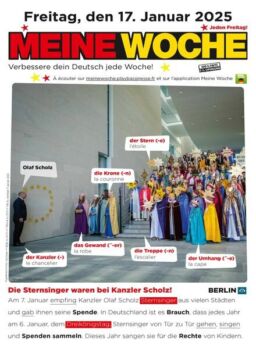 Meine Woche – 16 Januar 2025