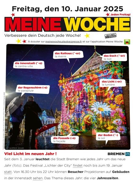 Meine Woche – 9 Januar 2025 Cover