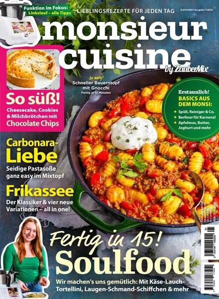 meinZauberTopf Monsieur Cuisine – 3 Januar 2025 Cover