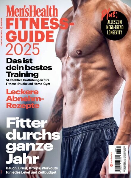 Men’s Health Guide – Januar 2025 Cover
