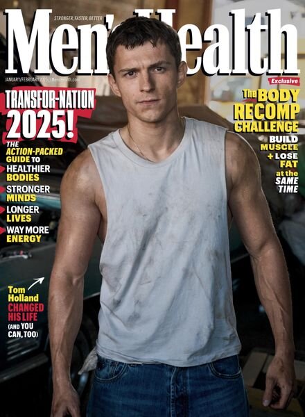 Men’s Health USA – January-February 2025 Cover