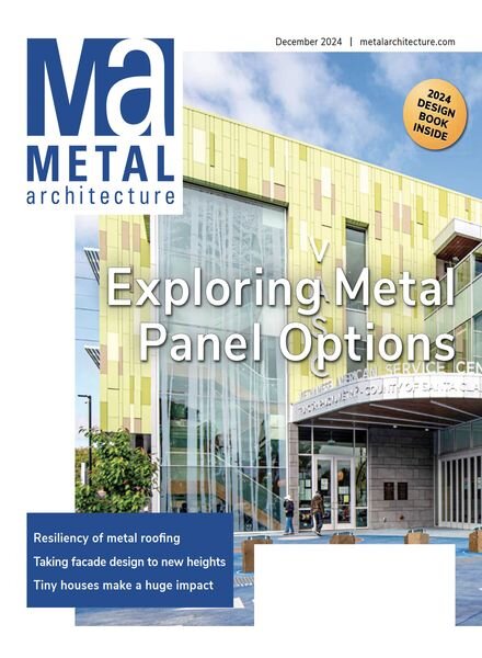 Metal Architecture – December 2024 Cover