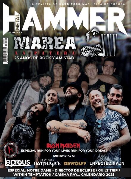 Metal Hammer Espana – Enero 2025 Cover