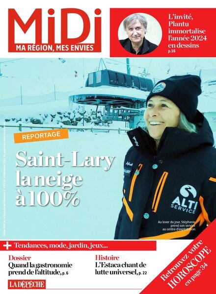 Midi Ouest – 29 Decembre 2024 Cover