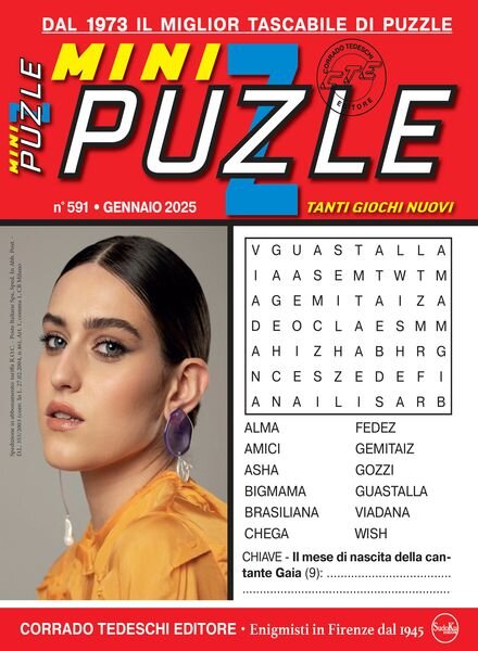 Mini Puzzle – Gennaio 2025 Cover