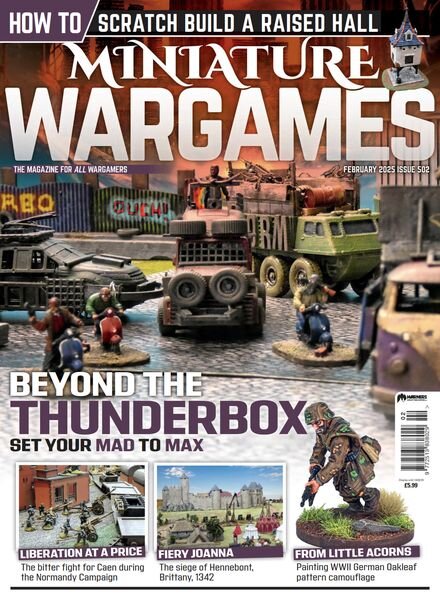 Miniature Wargames – February 2025 Cover