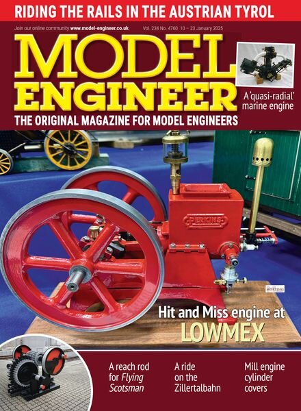 Model Engineer – 10 January 2025 Cover