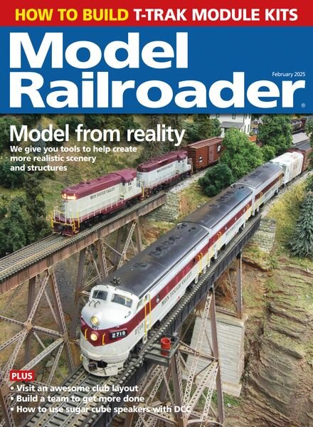 Model Railroader – February 2025 Cover