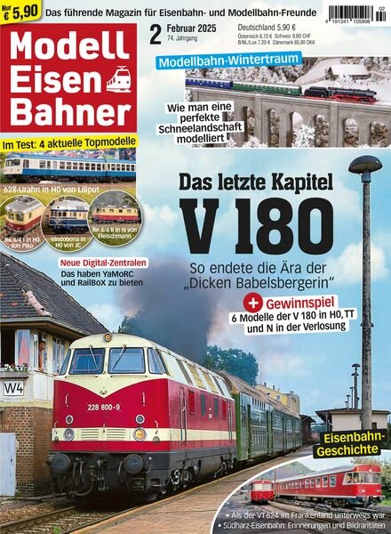 ModellEisenBahner – Februar 2025 Cover