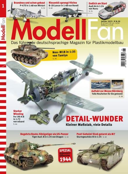 ModellFan – Januar 2025 Cover