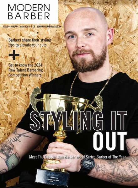 Modern Barber – January-February-March 2025 Cover