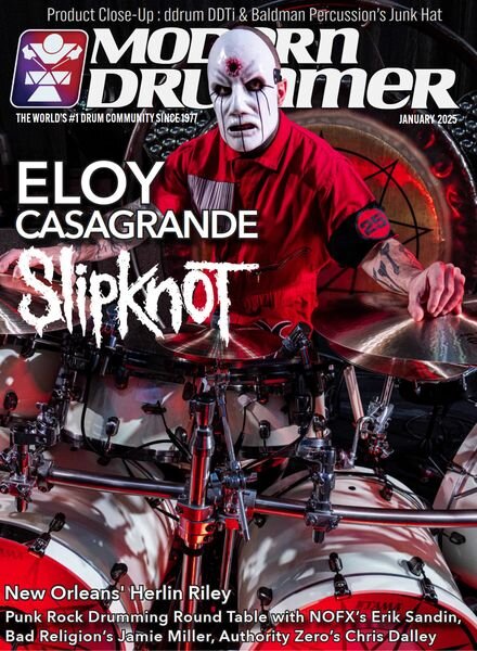 Modern Drummer Magazine – January 2025 Cover