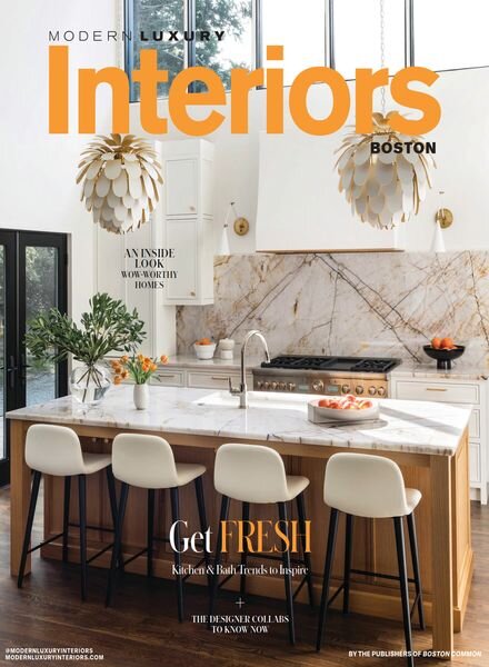 Modern Luxury Interiors Boston – Volume IV 2024 Cover