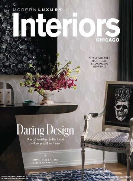 Modern Luxury Interiors Chicago – Volume V 2024 Cover