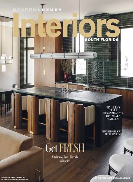 Modern Luxury Interiors – South Florida – Vol 4 2024 Cover