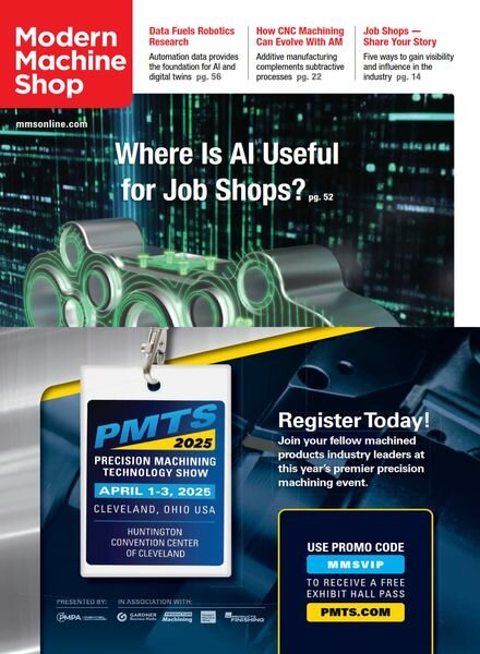 Modern Machine Shop – January 2025 Cover