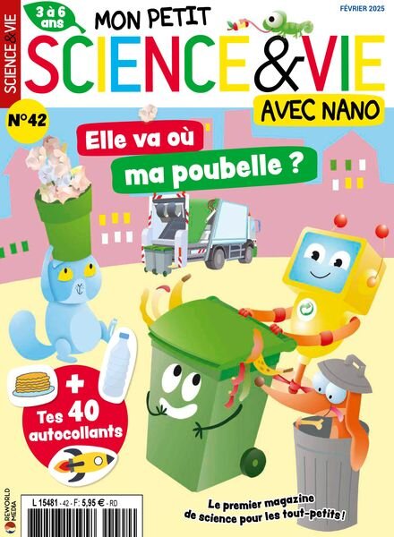 Mon Petit Science & Vie avec Nano – Fevrier 2025 Cover