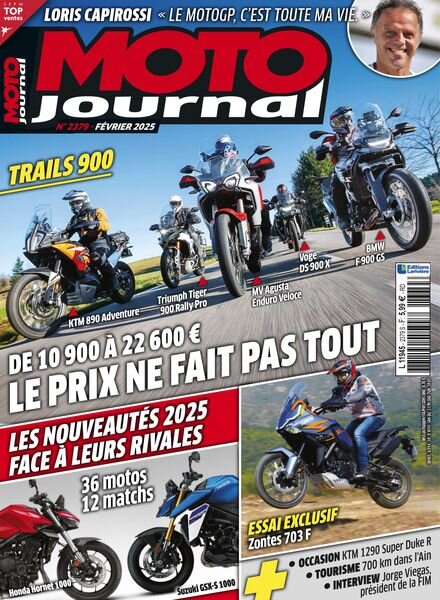 Moto Journal – Fevrier 2025 Cover