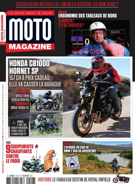 Moto Magazine – Fevrier 2025 Cover