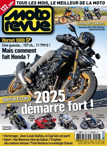 Moto Revue – Fevrier 2025 Cover