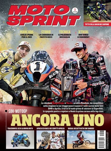 Moto Sprint – 21 Gennaio 2025 Cover