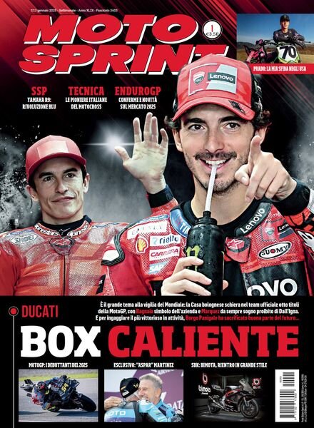 Moto Sprint – 7 Gennaio 2025 Cover