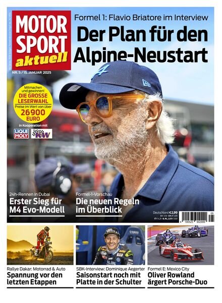 Motorsport aktuell – 14 Januar 2025 Cover