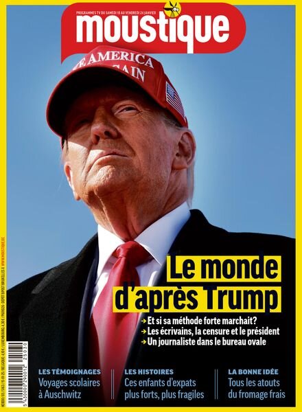 Moustique Magazine – 15 Janvier 2025 Cover