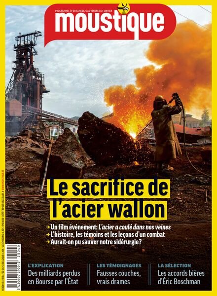 Moustique Magazine – 22 Janvier 2025 Cover