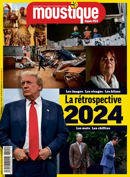 Moustique Magazine – 31 Decembre 2024 Cover