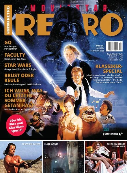 Moviestar Retro – Februar 2025 Cover