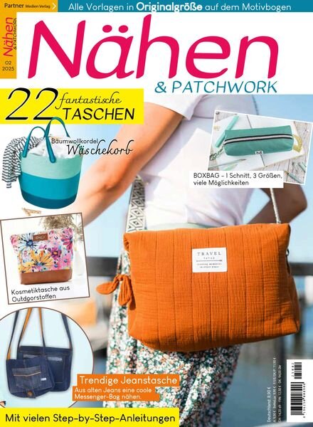 Nahen & Patchwork – Januar 2025 Cover