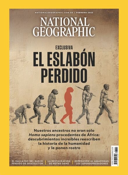 National Geographic Espana – Febrero 2025 Cover