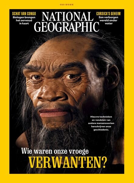 National Geographic Netherlands – Februari 2025 Cover