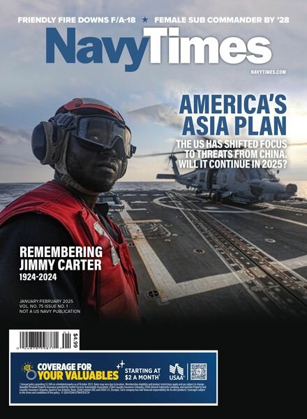 Navy Times – January-February 2025 Cover