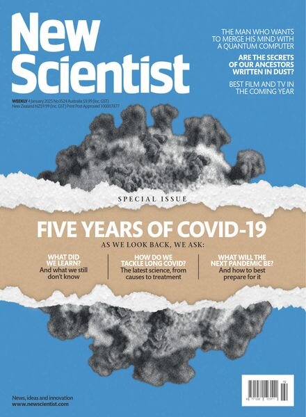 New Scientist Australian Edition – 4 January 2025 Cover