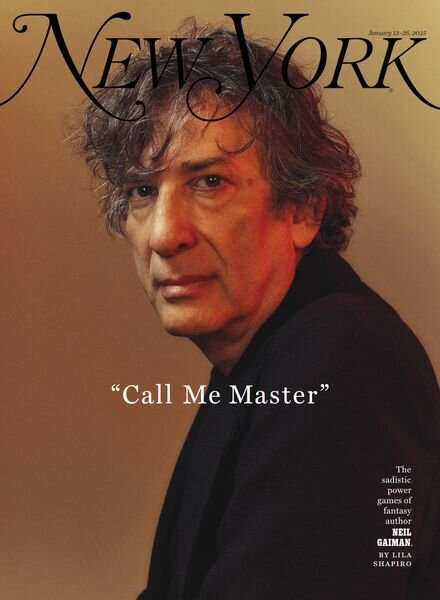 New York Magazine – 13 January 2025 Cover