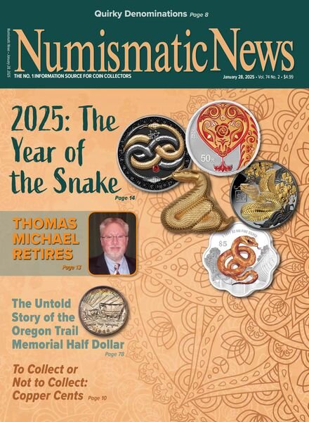 Numismatic News – January 28 2025 Cover
