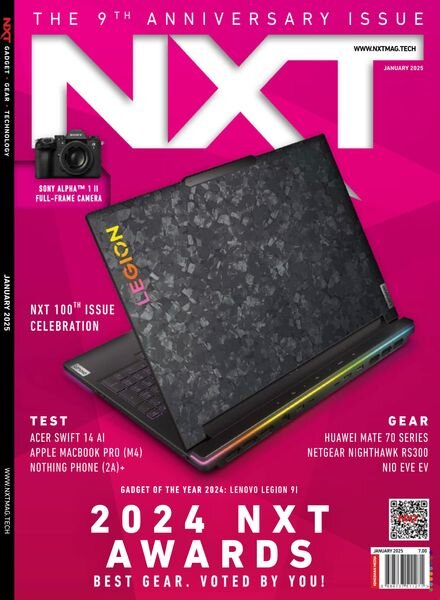 NXT Magazine – January 2025 Cover