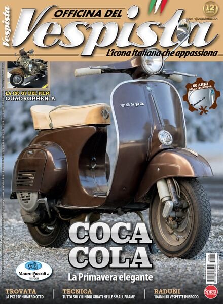 Officina del Vespista – Gennaio-Febbraio 2025 Cover