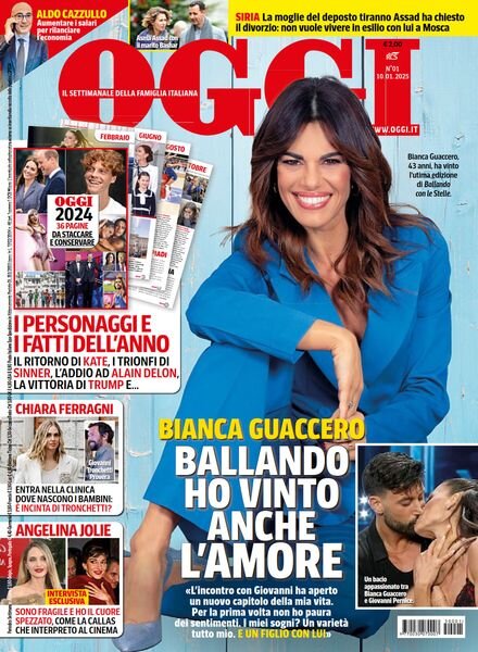 Oggi – 10 Gennaio 2025 Cover